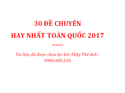 Thầy Thế Anh - Luyện thi Toán & Giáo dục